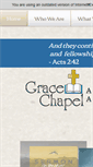 Mobile Screenshot of grace-chapel.ca